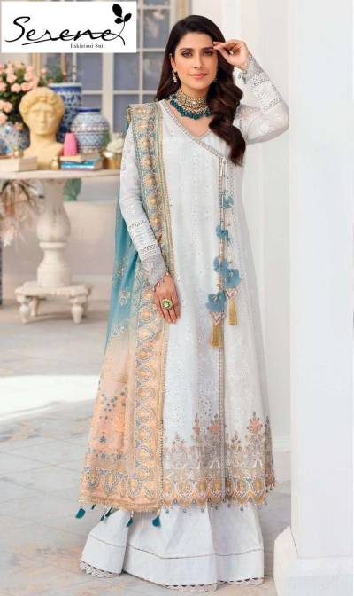 Noor Vol 3 By Serene Fancy Digital Printed Festive Wear Pakistani Suit Collection